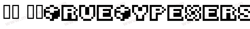 黑体 常规TrueTypeVersion302CHINES字体转换